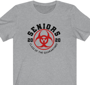Seniors T-Shirt:  2020 Class of the Quarantined - Alycia Mikay Fashion 