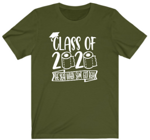Seniors T-Shirt:  Funny Class of 2020 Tee - Alycia Mikay Fashion 